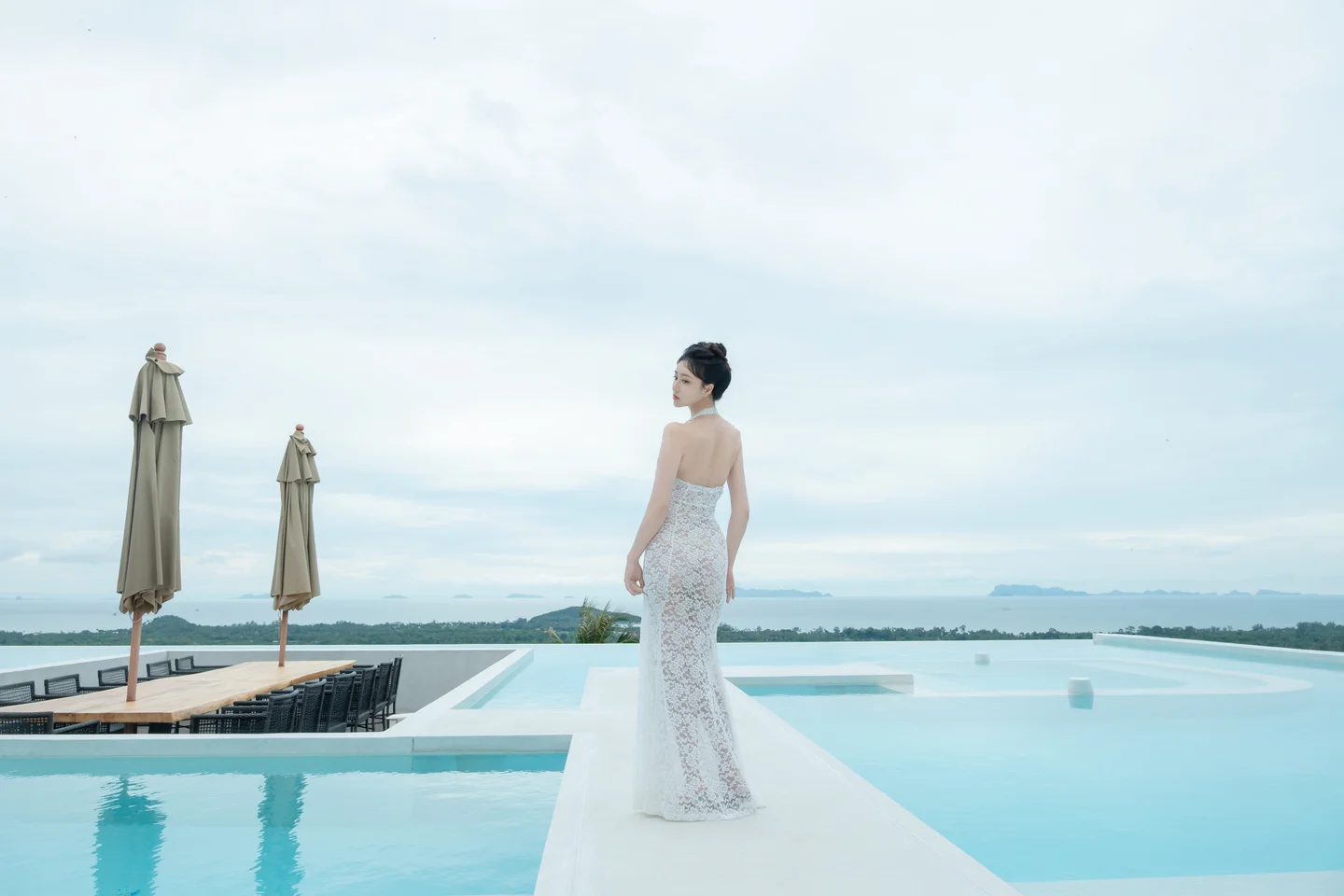 年年 - 白色连衣裙 [73P-314MB] tg@simisebaisi 【丝足阁】023.webp